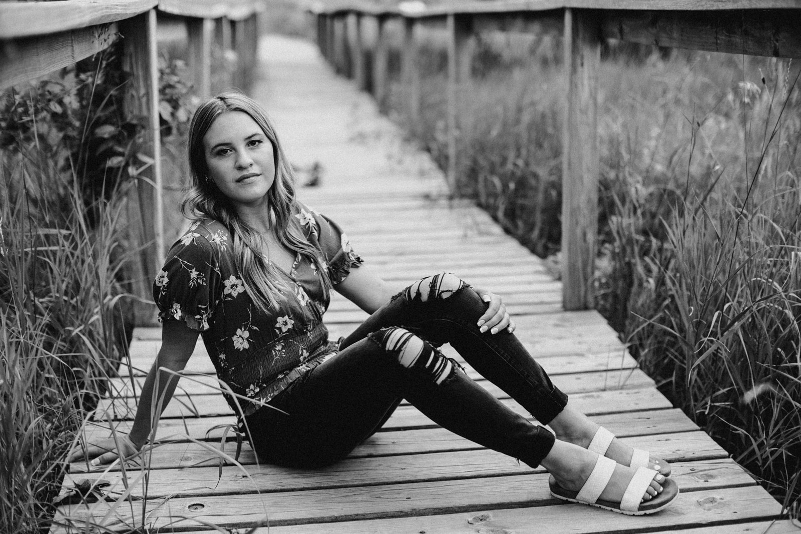 Avery Rath is a senior at Kidder County, but we headed west for some Bismarck senior pictures! 
