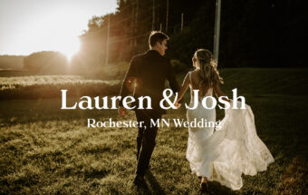 Intimate Backyard Wedding in Rochester, MN | Lauren & Josh