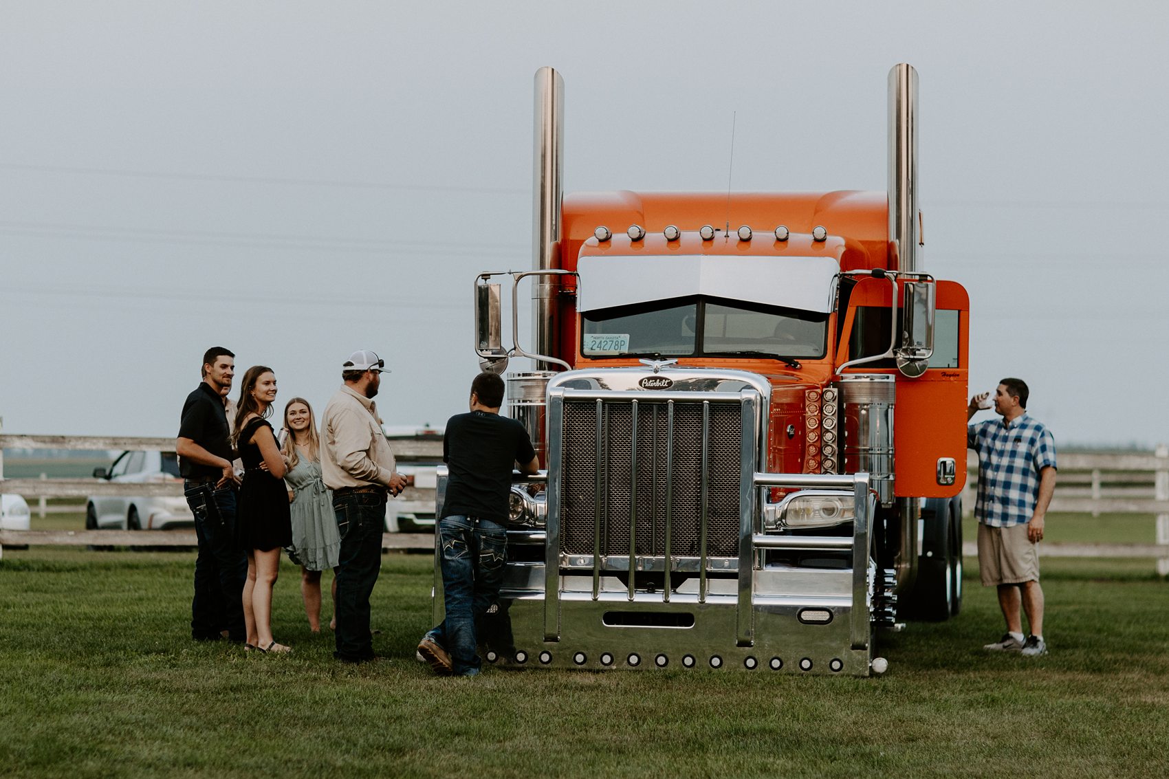 The golden hour photos at Prairie Meadows Wedding Venue were so perfect!