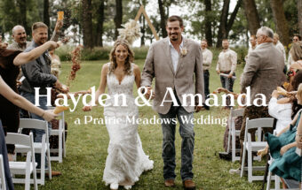 Prairie Meadows Venue Wedding in ND | Amanda and Hayden