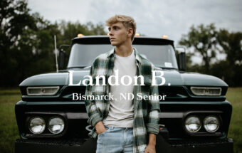 Bismarck Senior Pictures | Landon Barth